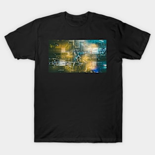 Crossroad aerial view T-Shirt